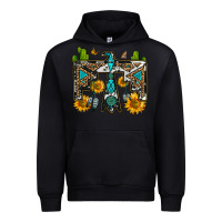 Black western free bird Urban Hoodie - OliviaCreatesArt