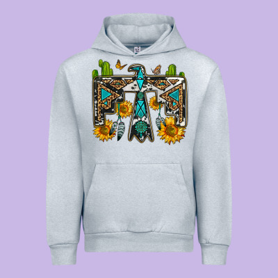 Western Free Bird Urban Hoodie Designed By Oliviacreatesart