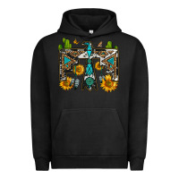 Pigment Black western free bird Urban Hoodie - OliviaCreatesArt