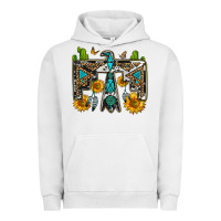 Pigment Lunar Rock western free bird Urban Hoodie - OliviaCreatesArt