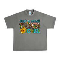 Tornado just a small town girl with sunflowers and money Urban Heavy Tee - AdoDesignShop