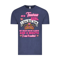 Vintage Denim as a taurus girl zodiac girls Vintage Tee - Jasminsmagicworld