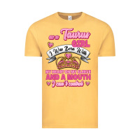 Vintage Mustard as a taurus girl zodiac girls Vintage Tee - Jasminsmagicworld