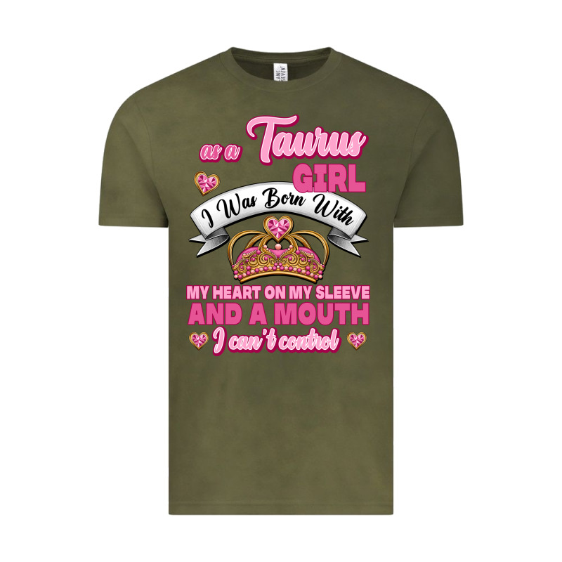 As A Taurus Girl Zodiac Girls Vintage Tee by Jasminsmagicworld | Teevron
