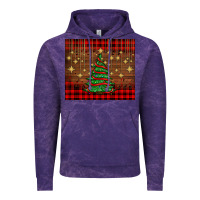Cloud Purple Christmas trees Vintage Hoodie - AdoDesignShop