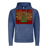 Vintage Denim Christmas trees Vintage Hoodie - AdoDesignShop