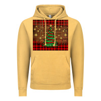 Vintage Mustard Christmas trees Vintage Hoodie - AdoDesignShop