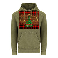 Vintage Olive Christmas trees Vintage Hoodie - AdoDesignShop