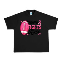 Black nobody fights alone pink football breast cancer awareness Urban Heavy Tee - Jasminsmagicworld