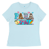 Baby Blue para crew Ladies Tee - Zillion Design Studio