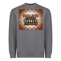 Storm educated motivated elevated melanated Heavyweight Sweatshirt - MaliasSmallBusiness