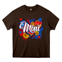 American Mini Heart Heavy Core Tee | Teevron