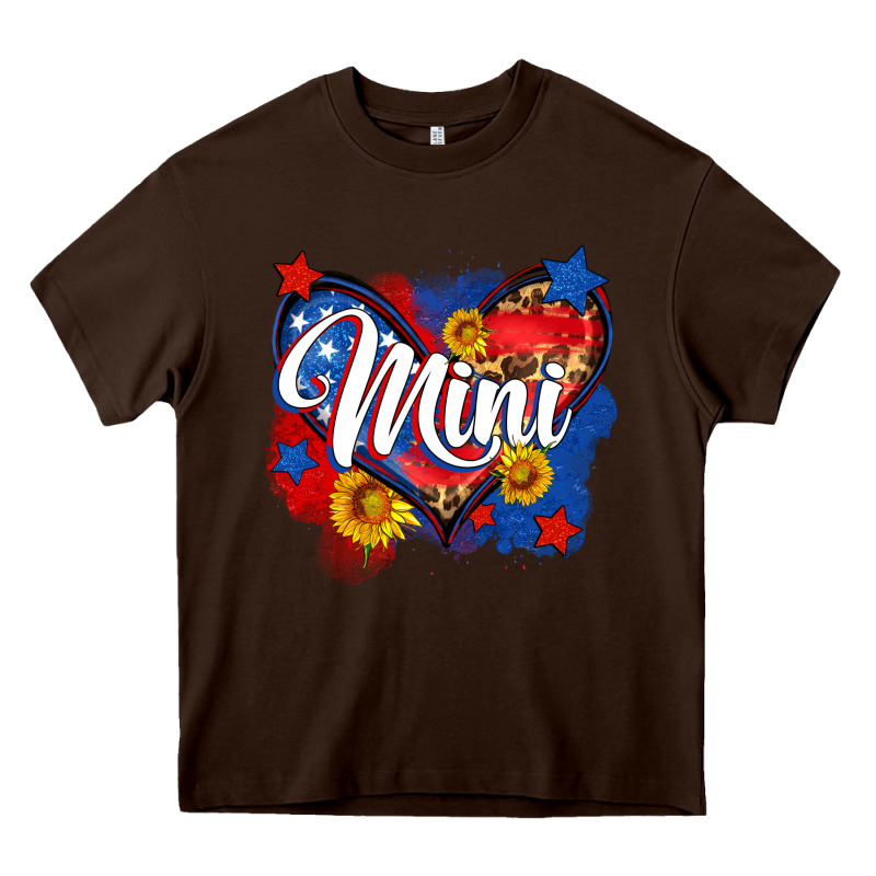 American Mini Heart Heavy Core Tee by Neo Western | Teevron