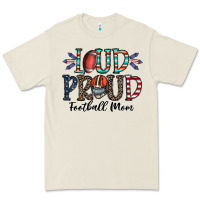 Bone loud proud football mom Premium Tee - CowhideDigitalArt