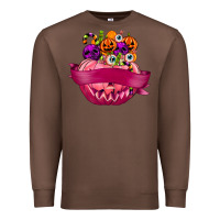 Chestnut Personalized Girl Halloween Candy Premium Sweatshirt - texasbilliewilder