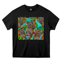Black koala tumbler Heavy Core Tee - BarkalooDesign