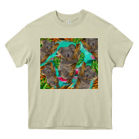 Mossy koala tumbler Heavy Core Tee - BarkalooDesign