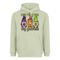 Matcha Mardi Gras with my gnomes Heavyweight Hoodie - NancyCooperArtShop