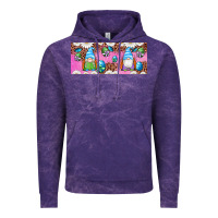 Cloud Purple Western Easter Day Gnomes With Eggs Vintage Hoodie - Artiststas