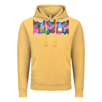 Vintage Mustard Western Easter Day Gnomes With Eggs Vintage Hoodie - Artiststas