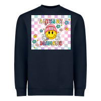 Navy a little bit dramatic retro Heavyweight Sweatshirt - MaliasSmallBusiness