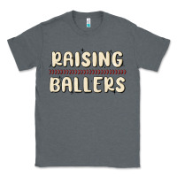 Charcoal Heather raising ballers Classic Tee - MaliasSmallBusiness