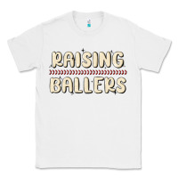 White raising ballers Classic Tee - MaliasSmallBusiness