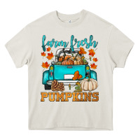 Cream farm fresh pumpkins Heavy Core Tee - HRA Design Shop