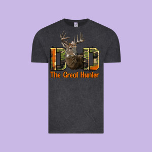 Western Dad The Great Deer Hunter Vintage Tee Designed By Lillyallendesigns