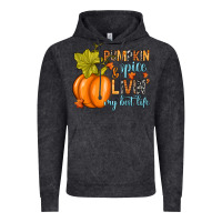 Vintage Black Pumpkin spice and livin' my best life Vintage Hoodie - RanaPortraitStore