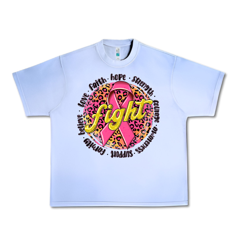 Fight Breast Cancer Urban Heavy Tee by NancyCooperArtShop | Teevron