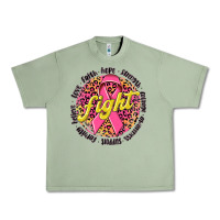 Oil Green fight breast cancer Urban Heavy Tee - NancyCooperArtShop