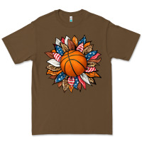 Cacao basketball sunflower Premium Tee - HRA Design Shop