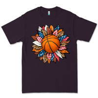 Plum basketball sunflower Premium Tee - HRA Design Shop