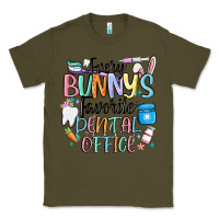 Army Green every bunnys favorite dental office Classic Tee - MaliasSmallBusiness