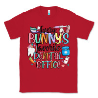 Red every bunnys favorite dental office Classic Tee - MaliasSmallBusiness