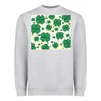 St Patrick Clover Heavyweight Sweatshirt | Teevron