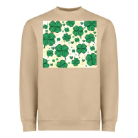 Mushroom st patrick clover Heavyweight Sweatshirt - MaliasSmallBusiness