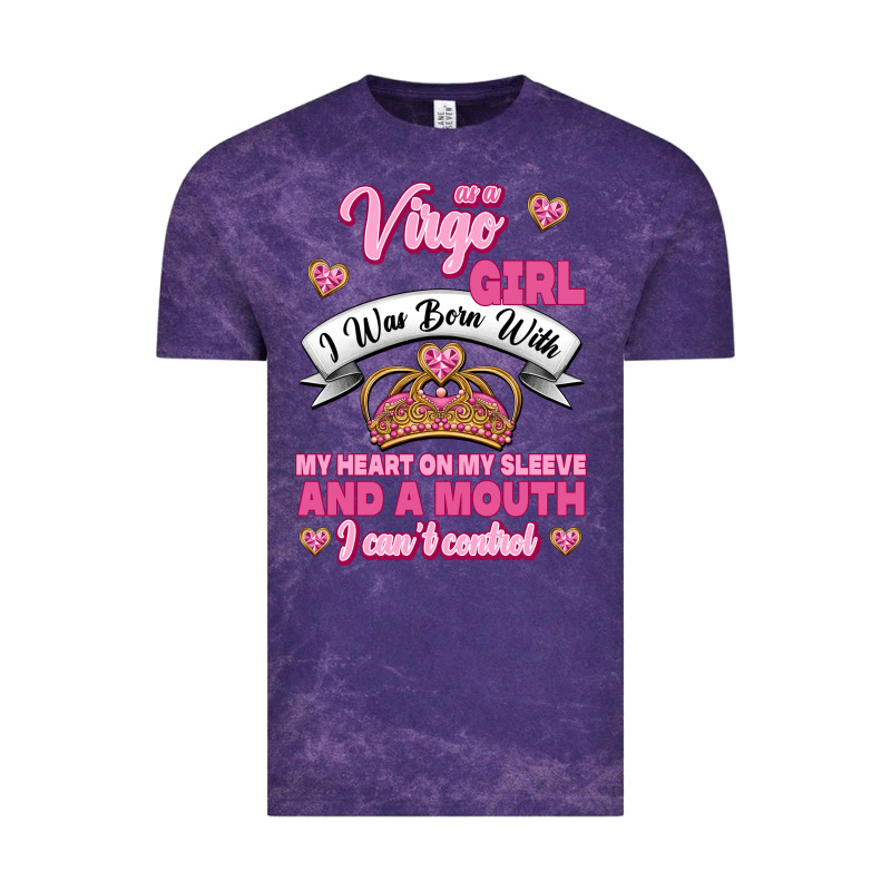 As A Virgo Girl Zodiac Girls Vintage Tee by Jasminsmagicworld | Teevron