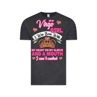Vintage Black as a virgo girl zodiac girls Vintage Tee - Jasminsmagicworld