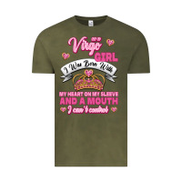 Vintage Olive as a virgo girl zodiac girls Vintage Tee - Jasminsmagicworld