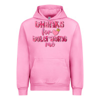 Fuchsia Pink Thanks for tolerating me Valentine's Day Urban Hoodie - FaDigitalArtStudio