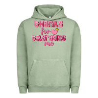 Pigment Oil Green Thanks for tolerating me Valentine's Day Urban Hoodie - FaDigitalArtStudio