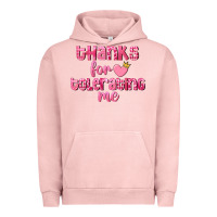 Pigment Salmon Thanks for tolerating me Valentine's Day Urban Hoodie - FaDigitalArtStudio