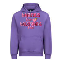 Tulip Thanks for tolerating me Valentine's Day Urban Hoodie - FaDigitalArtStudio