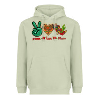 Matcha Peace Love Mexico Heavyweight Hoodie - texasbilliewilder