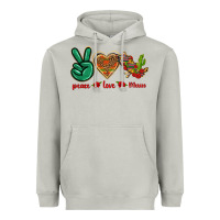 Moon Dust Peace Love Mexico Heavyweight Hoodie - texasbilliewilder
