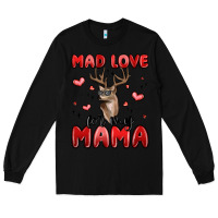 Black mad love for my mama Long Sleeve Tee - MaliasSmallBusiness
