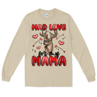 Mushroom mad love for my mama Long Sleeve Tee - MaliasSmallBusiness