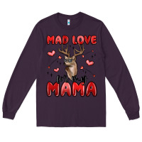 Plum mad love for my mama Long Sleeve Tee - MaliasSmallBusiness
